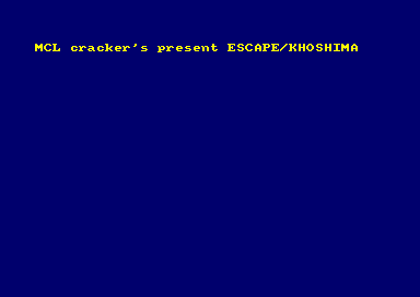 MCL cracker\'s - Escape From Khoshima (UK) (1986).rar